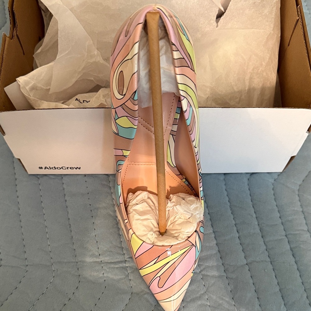 Aldo Cream Shoe Box - Picture 6 of 7